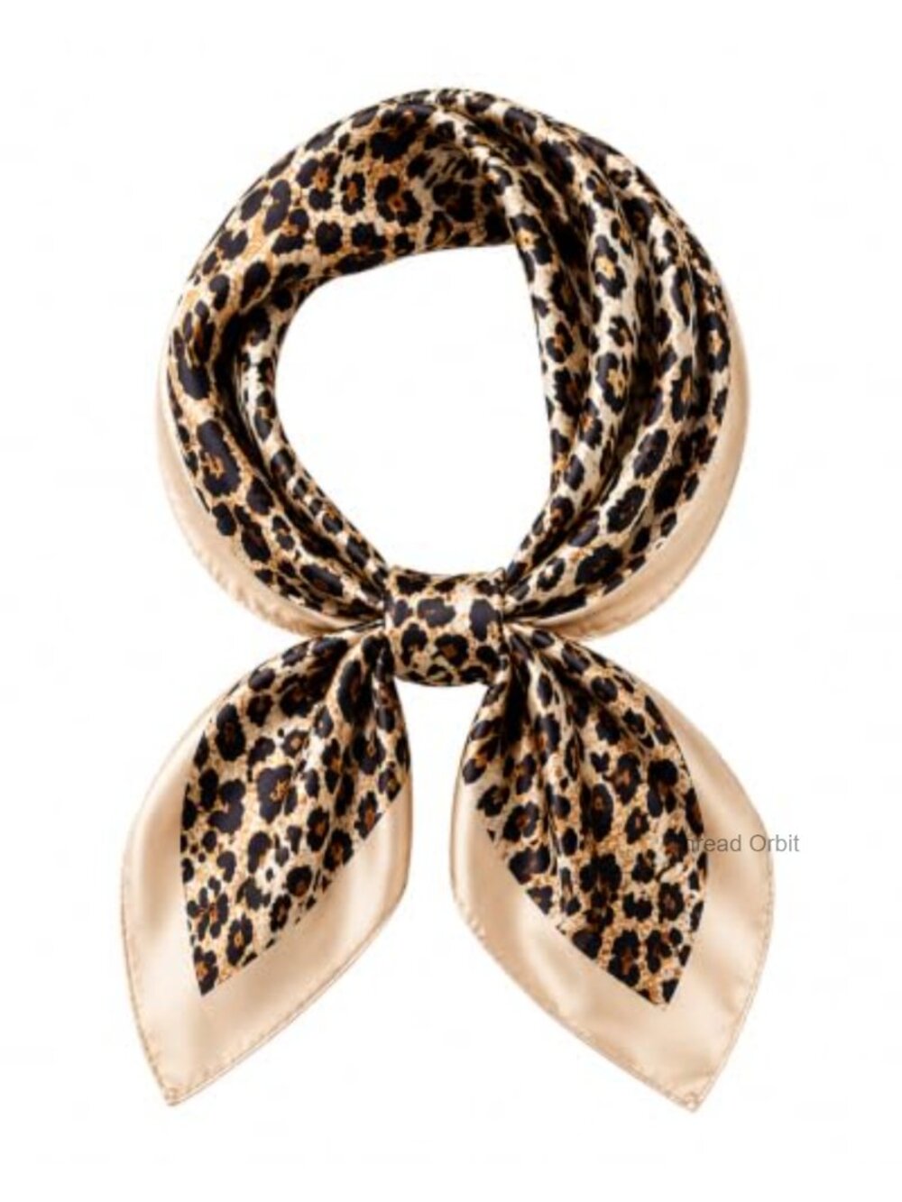 Satin Neck Scarf Silk Like Square Bandana Hair Scarves Women's Fashion Scarf